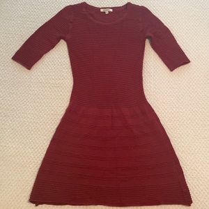 Beautiful Red Fall Dress